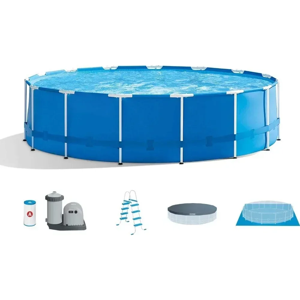 Pool Ladder Above Ground - For 28241EH 15ft x 48in Metal
