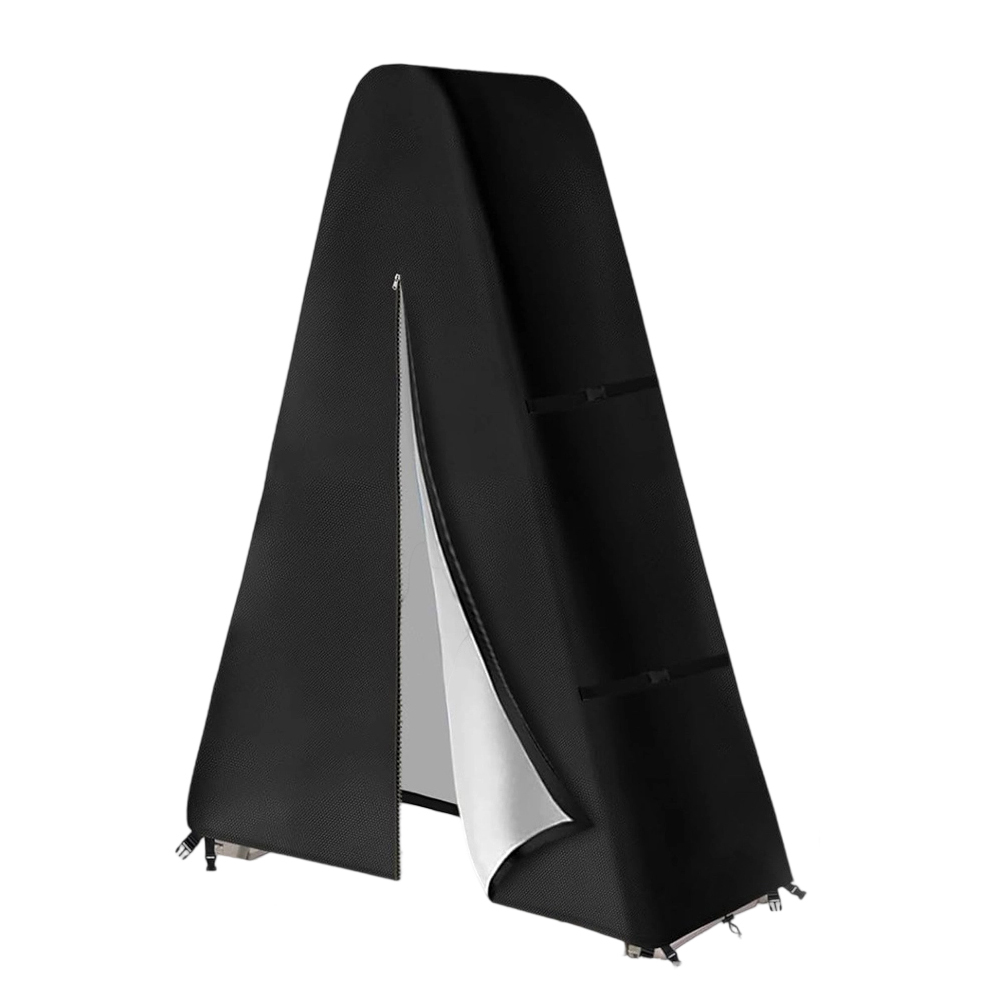 Pool Ladder Above Ground - Black 600D Oxford Waterproof Pool Ladder