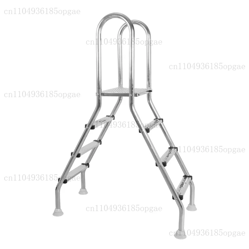 Pool Ladder Above Ground - Steps Double Side Ladder for Above