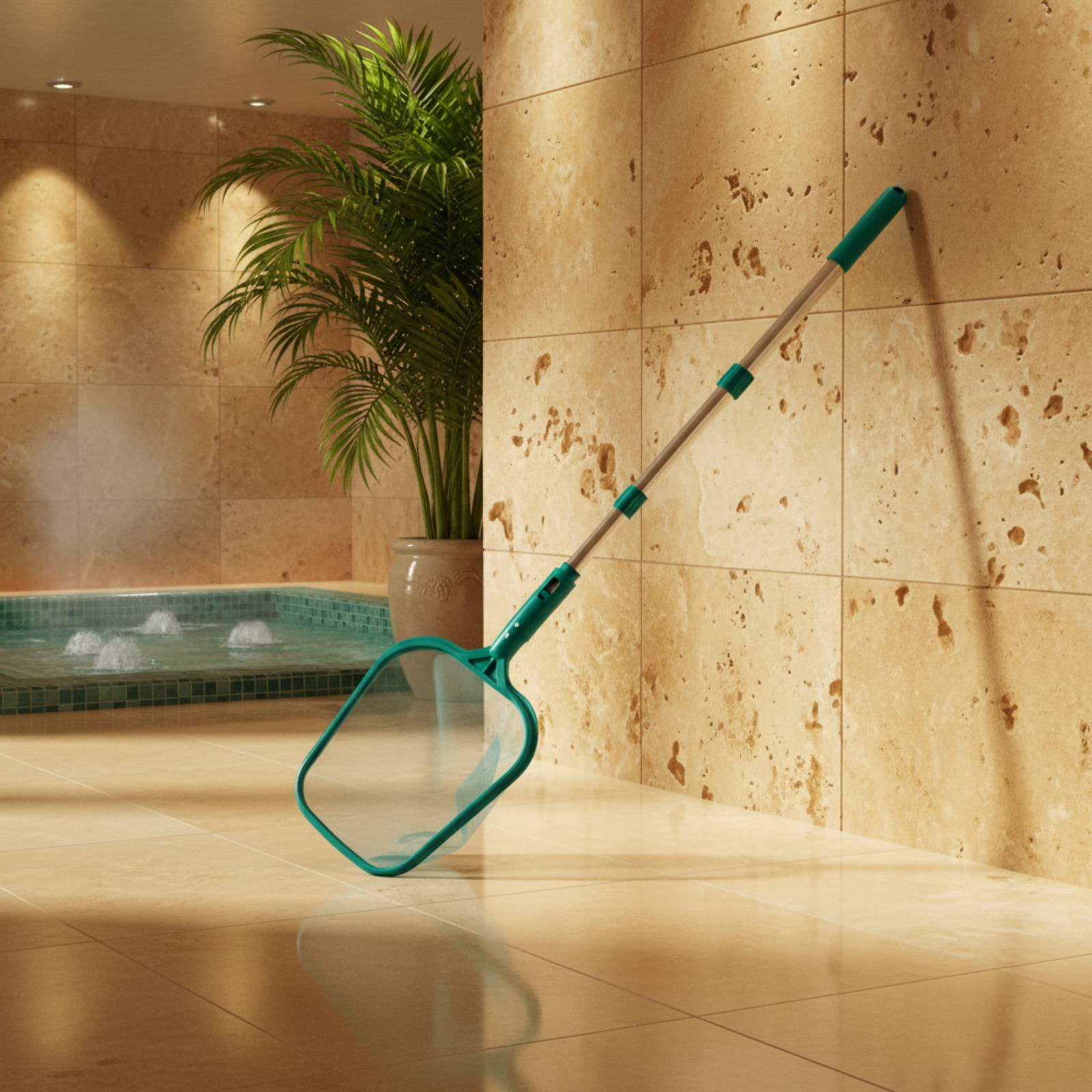 Pool Skimmer Net - Pool Foliage Net with Pole Adjustable