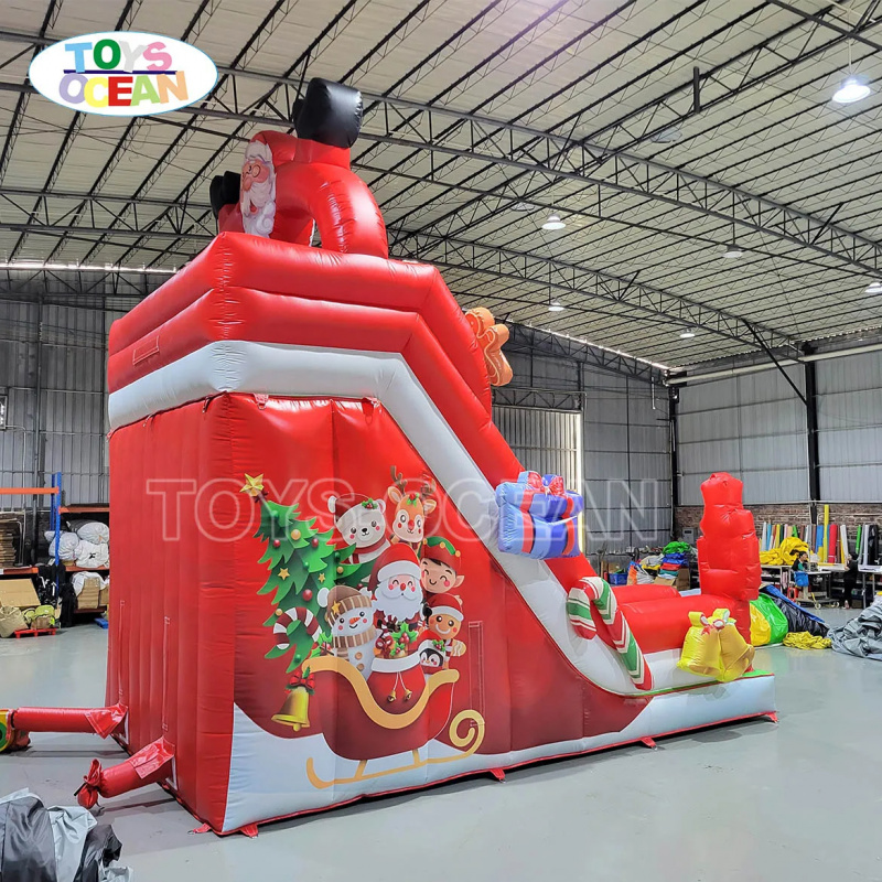 Customized Outdoor Christmas I - đánh giá và giá Water Slide Inflatable