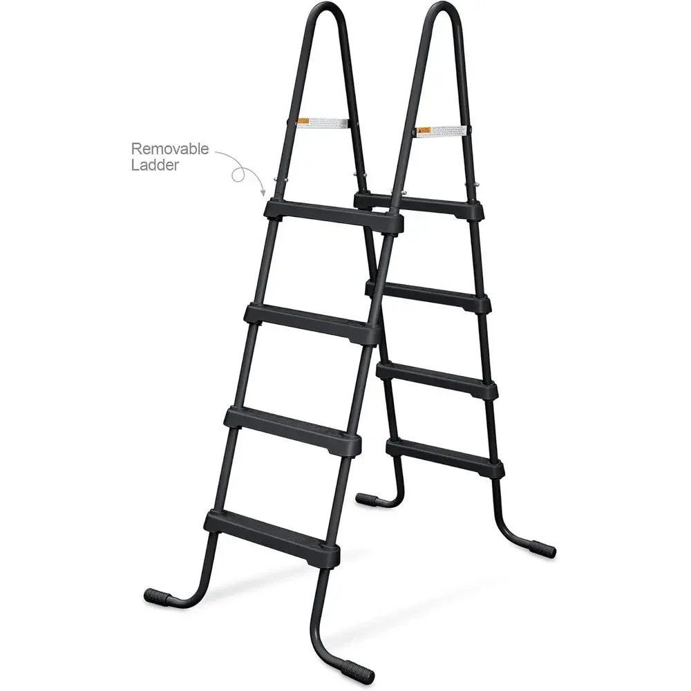 18' x 48 Round Above Ground Po - đánh giá và giá Pool Ladder Above Ground