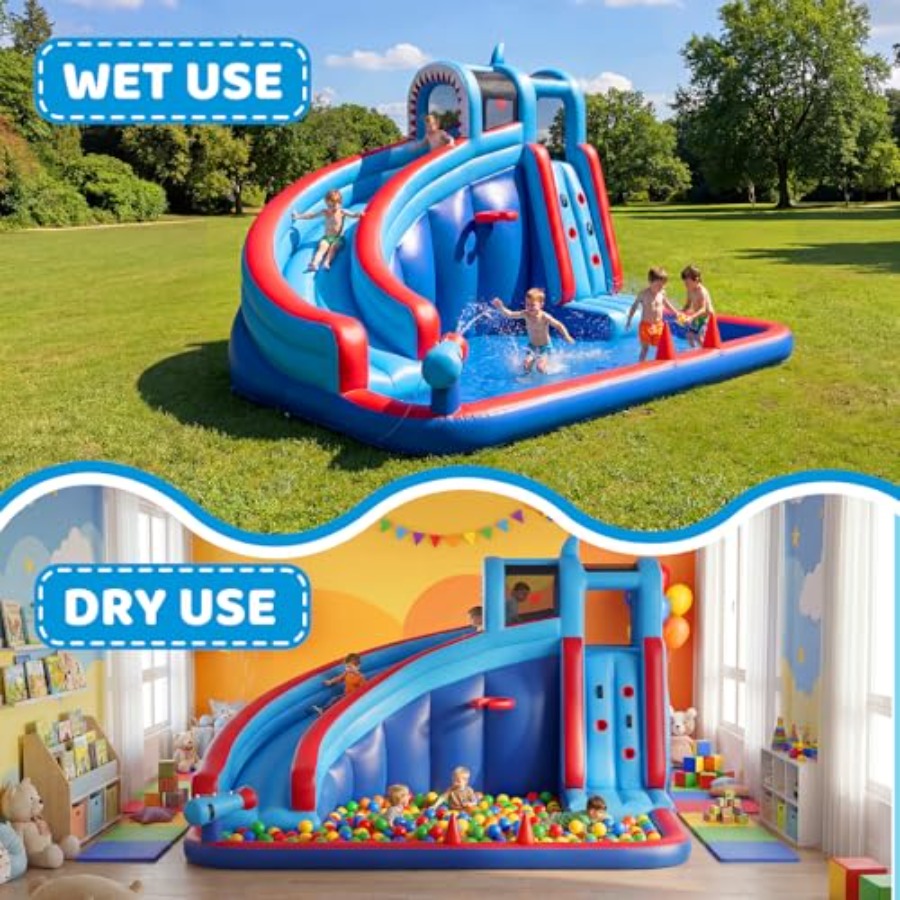 Backyard inflatable water slid - đánh giá và giá Water Slide Inflatable