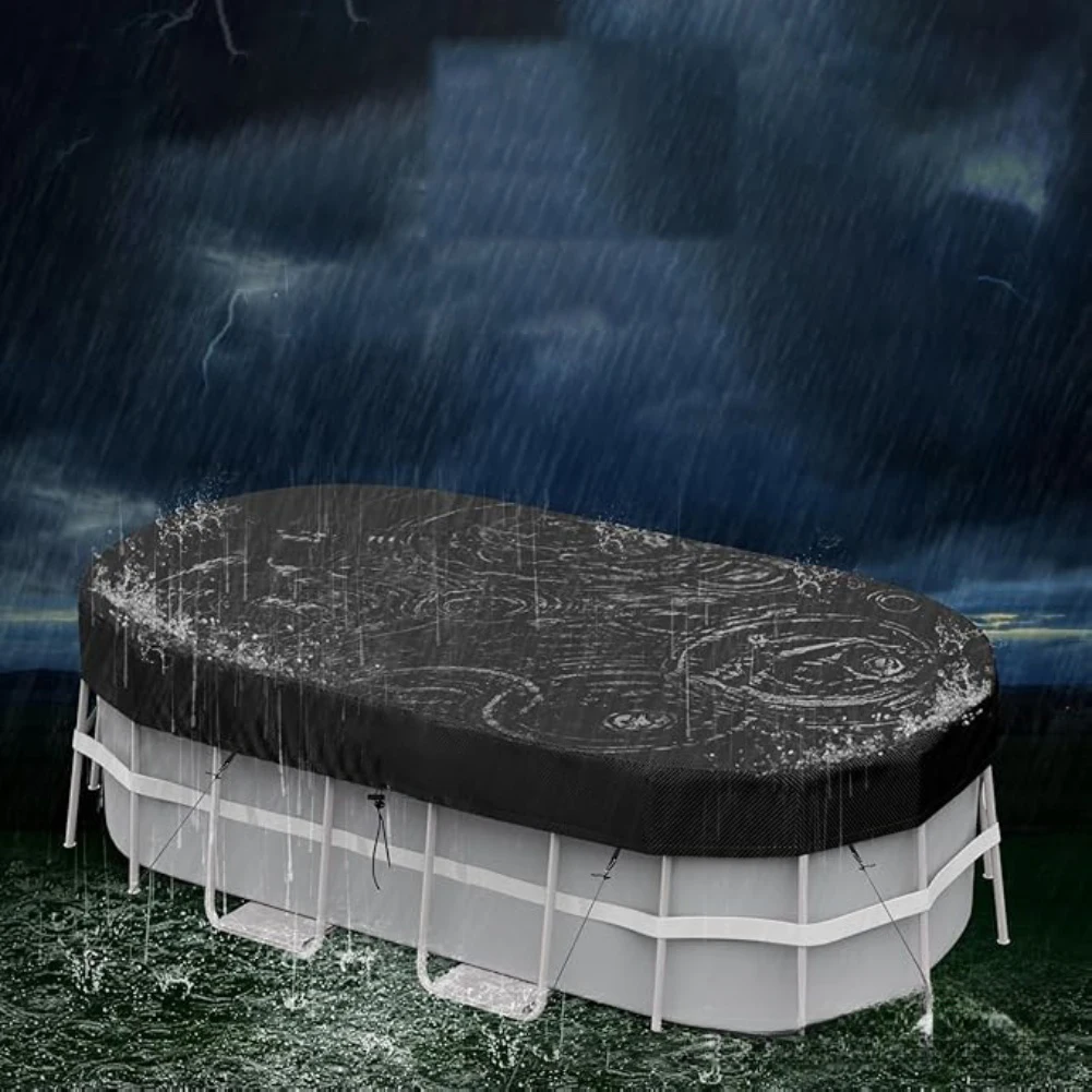 Solar Oval Pool Cover Rectangu - đánh giá và giá Pool Cover Waterproof