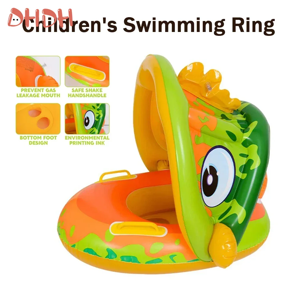 Baby Swimming Float with Sunsh - đánh giá và giá Pool Float Ring Inflatable