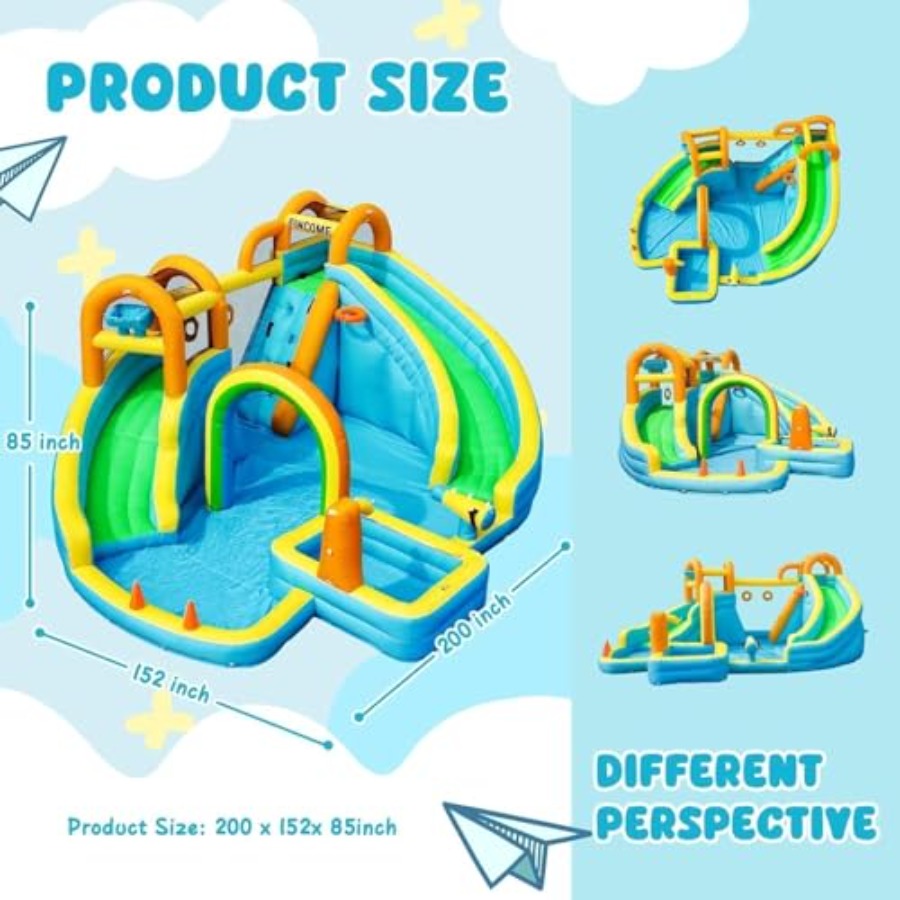 Backyard outdoor inflatable wa - đánh giá và giá Water Slide Inflatable