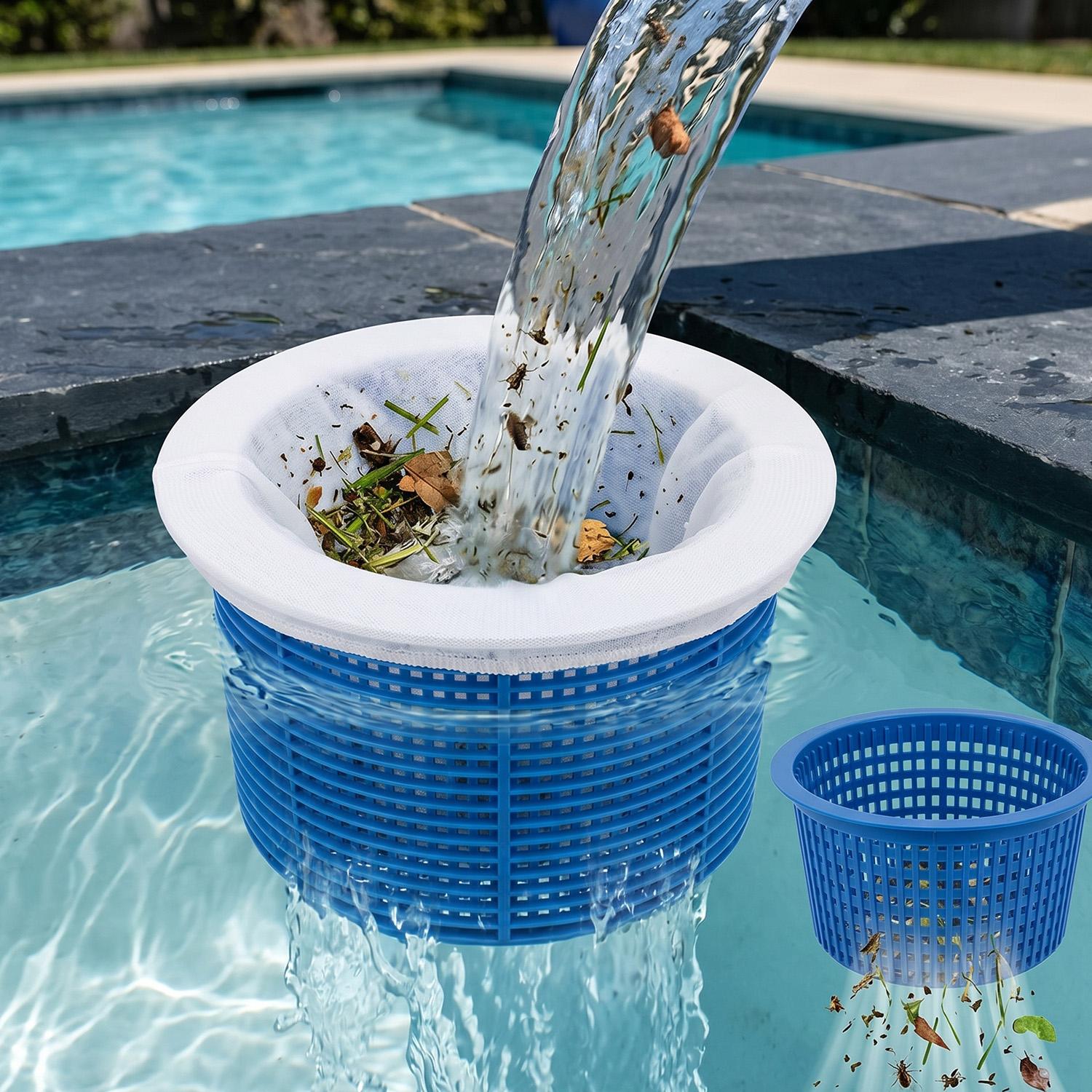 50/5PCS White Pool Skimming Ba - đánh giá và giá Pool Skimmer Net