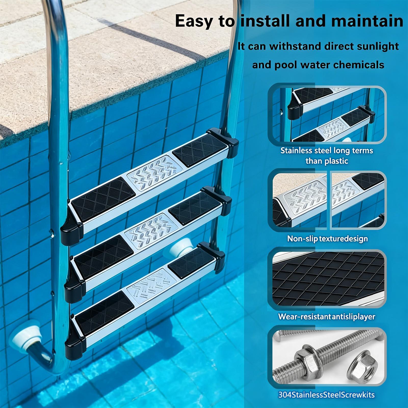 Pool Ladder Steps Replacement  - đánh giá và giá Pool Ladder Above Ground