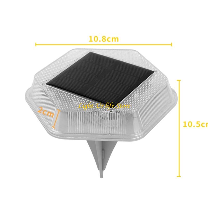 63HA Ánh sáng mặt đất được đẩy - đánh giá và giá Pool Light Solar Rechargeable