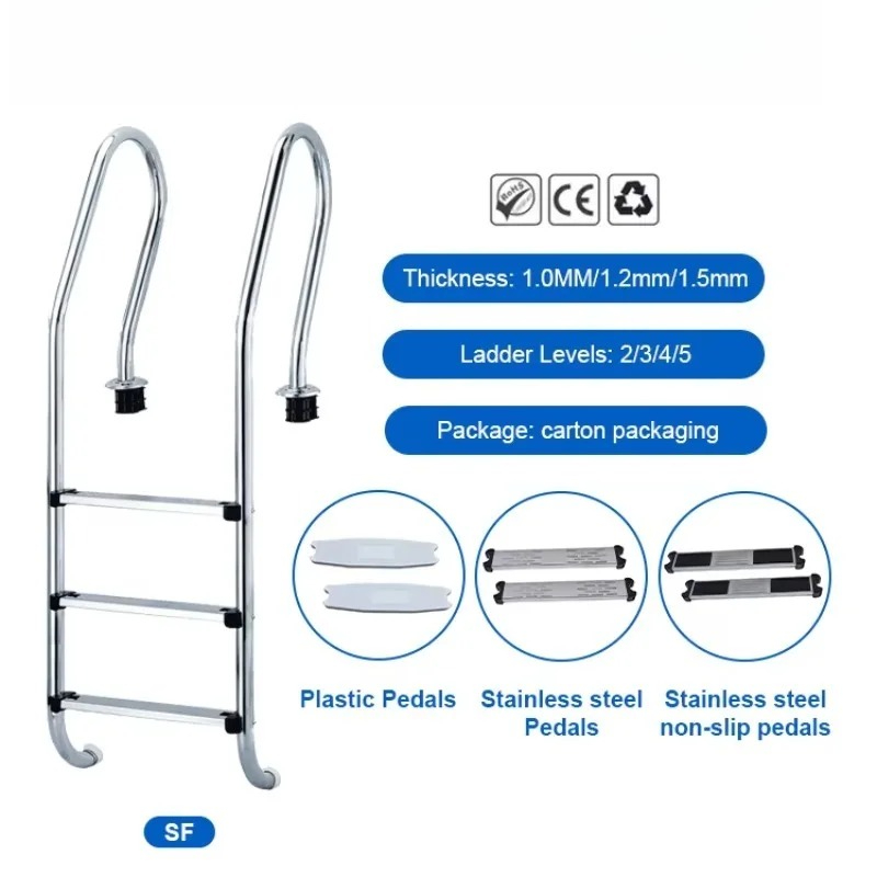 Stainless Steel 3/4-Step Above - đánh giá và giá Pool Ladder Above Ground