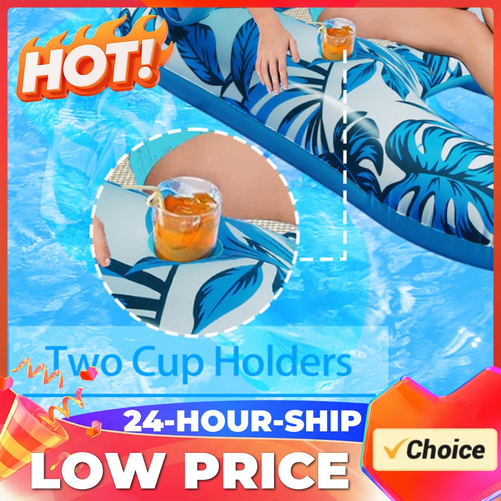Swimming Pool Mattress with Su - đánh giá và giá Pool Lounger Inflatable
