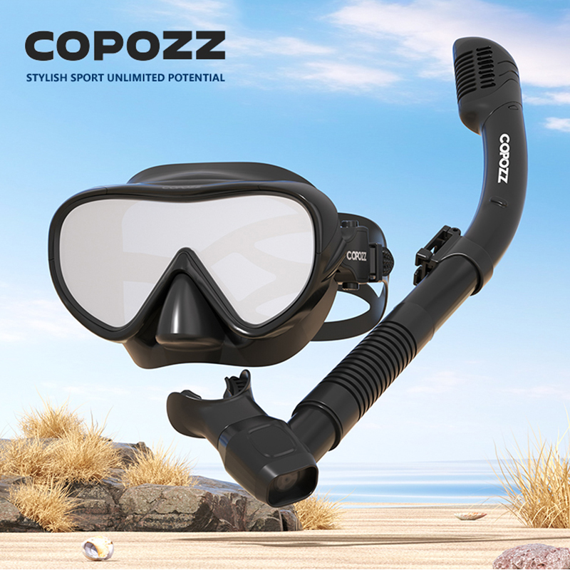 COPOZZ New Diving Mask Full Vi - đánh giá và giá Snorkel Mask Full Face