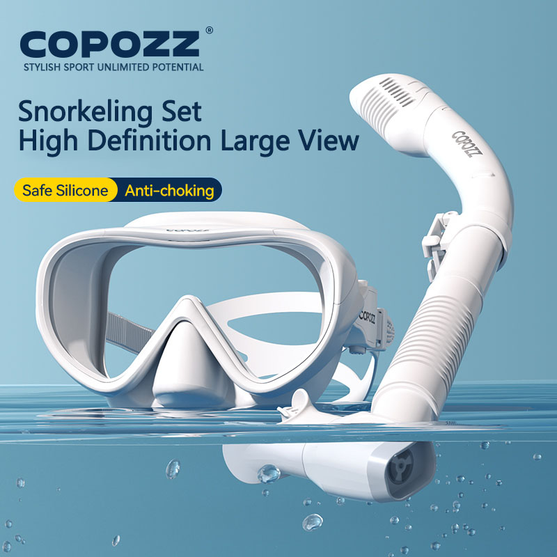 COPOZZ New Diving Mask Full Vi - đánh giá và giá Snorkel Mask Full Face