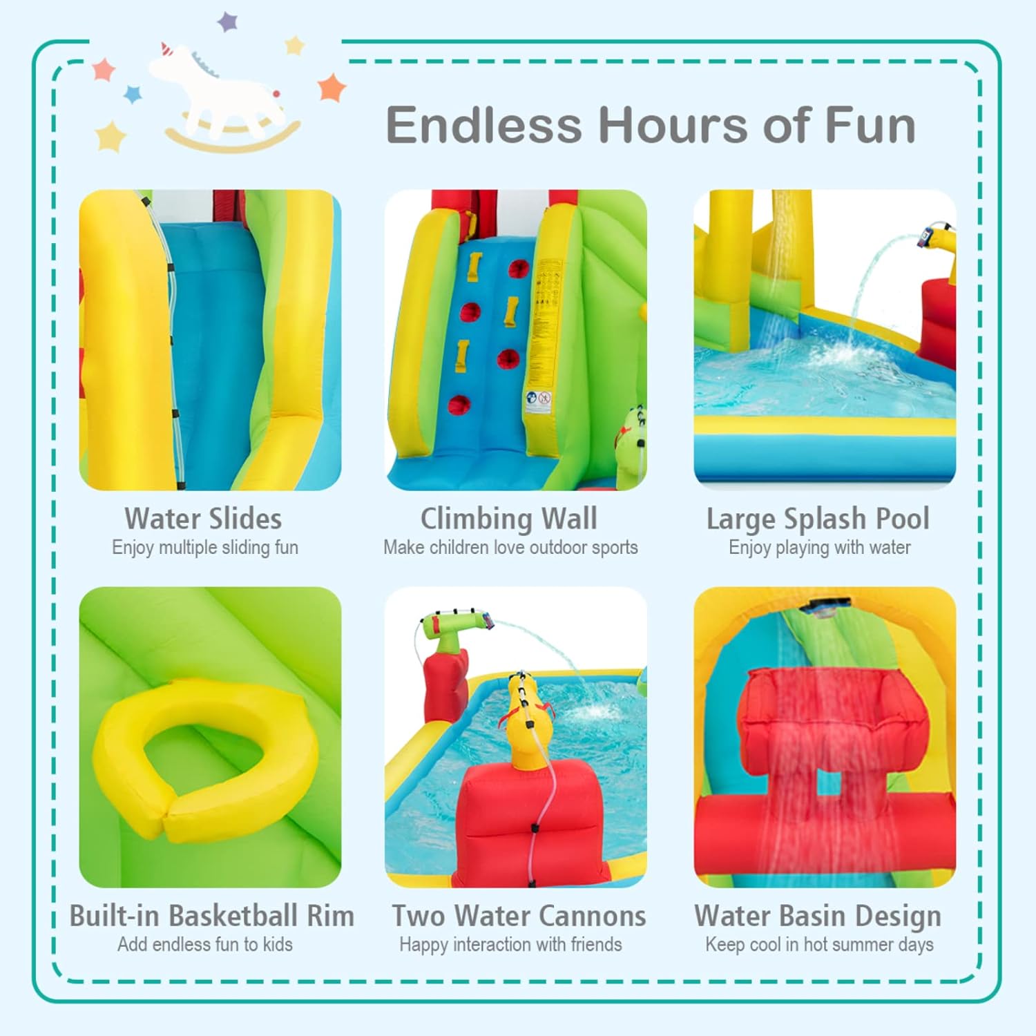 Mega Inflatable Water Park Bou - đánh giá và giá Water Slide Inflatable