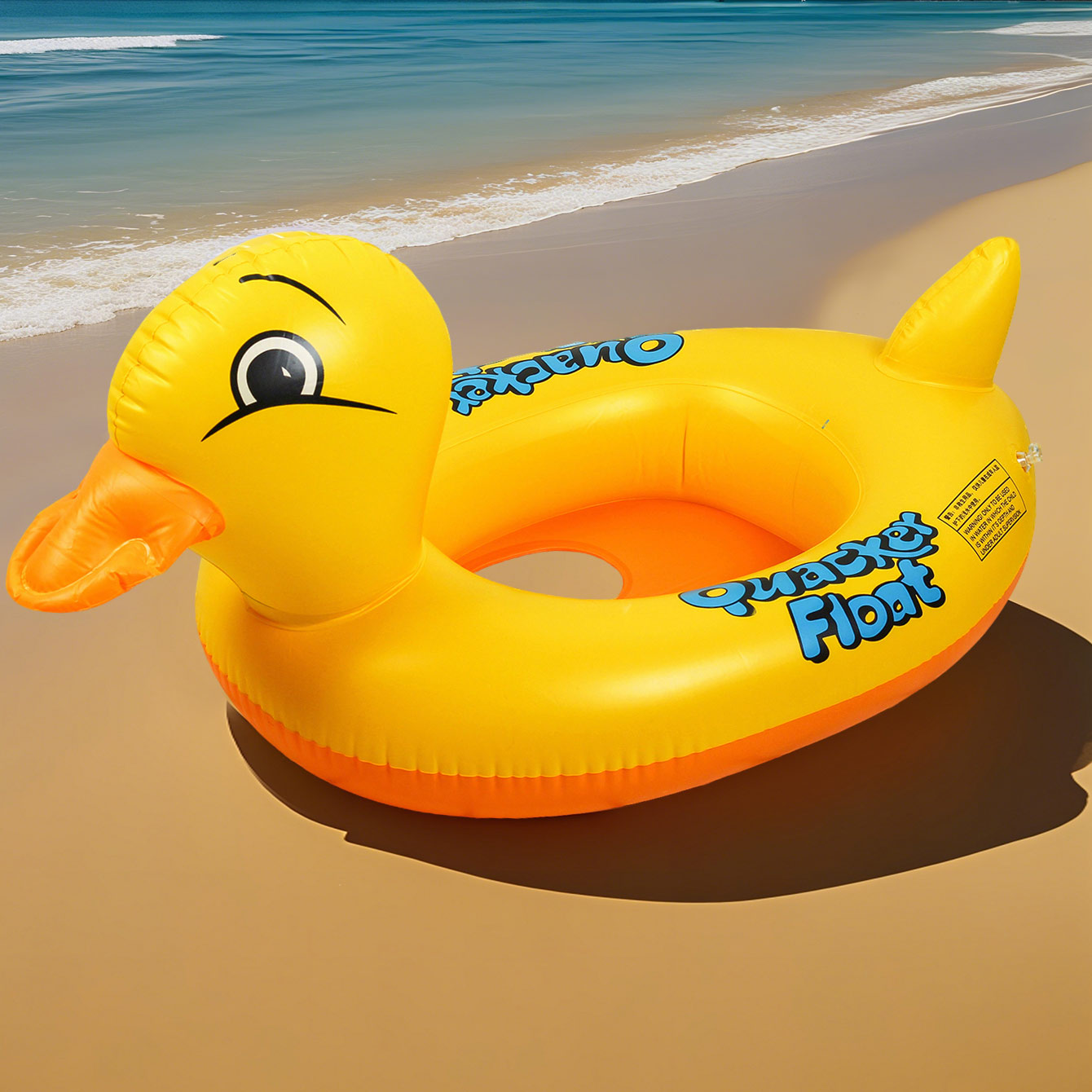 1PC Duck-shaped Thickened Infl - đánh giá và giá Pool Float Ring Inflatable