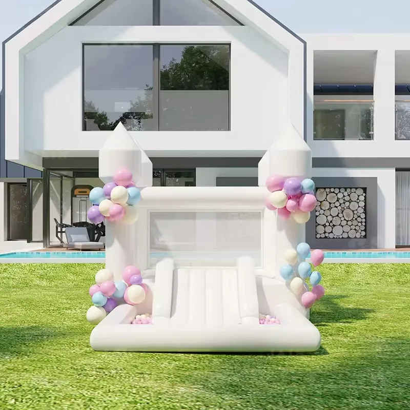 20264m White Grade Inflatable  - đánh giá và giá Water Slide Inflatable