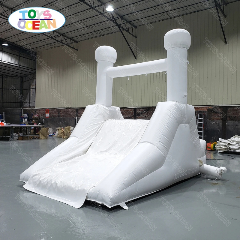 Custom Backyard White Water Sl - đánh giá và giá Water Slide Inflatable